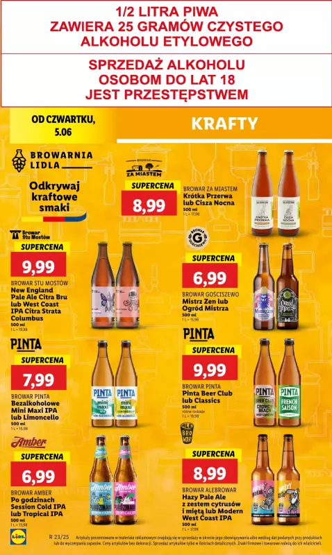 Lidl - gazetka promocyjna Oferta od czwartku od czwartku 05.06 do soboty 07.06 - strona 46