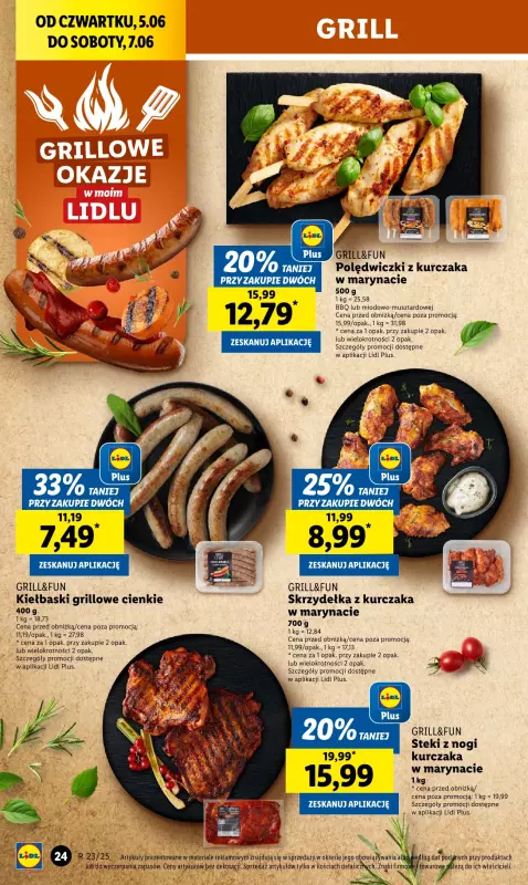 Lidl - gazetka promocyjna Oferta od czwartku od czwartku 05.06 do soboty 07.06 - strona 34