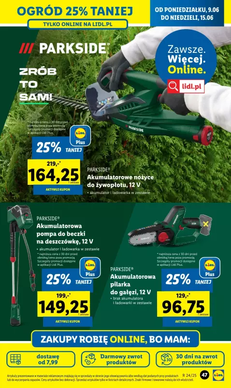 Lidl - gazetka promocyjna Katalog od poniedziałku 09.06 do soboty 14.06 - strona 37