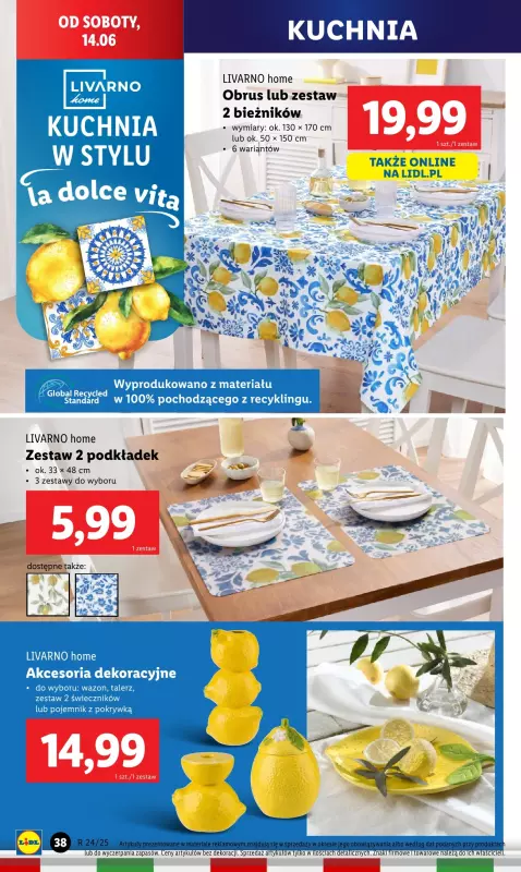Lidl - gazetka promocyjna Katalog od poniedziałku 09.06 do soboty 14.06 - strona 50