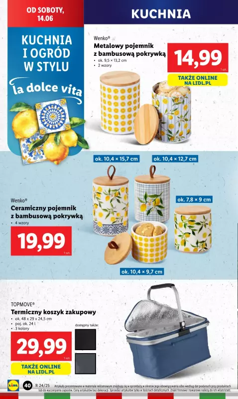 Lidl - gazetka promocyjna Katalog od poniedziałku 09.06 do soboty 14.06 - strona 52