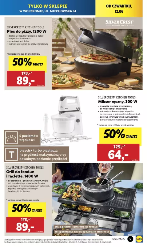 Lidl - gazetka promocyjna Wielkie Otwarcie! WOLBROM od czwartku 12.06 do soboty 21.06 - strona 5