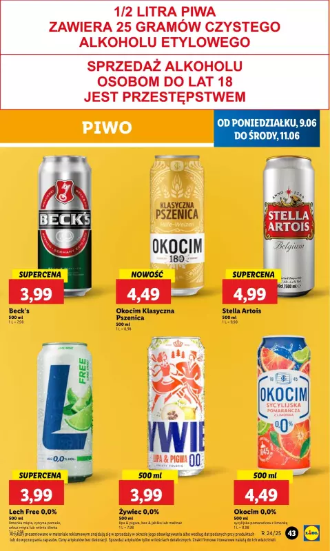 Lidl - gazetka promocyjna Oferta od poniedziałku od poniedziałku 09.06 do środy 11.06 - strona 49