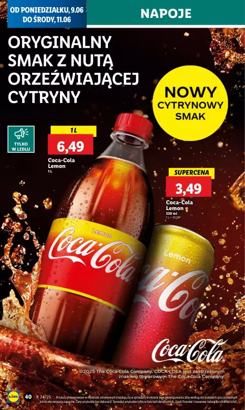 Lidl - gazetka promocyjna Oferta od poniedziałku od poniedziałku 09.06 do środy 11.06 - strona 46