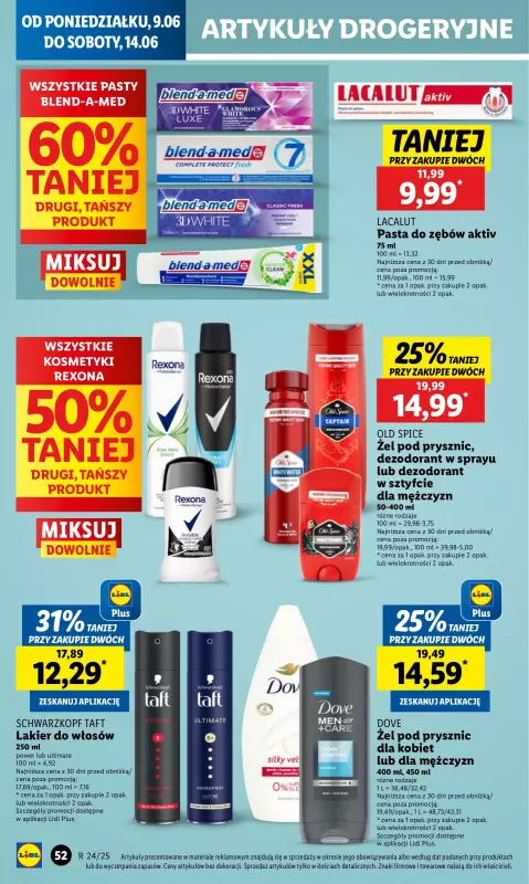 Lidl - gazetka promocyjna Oferta od poniedziałku od poniedziałku 09.06 do środy 11.06 - strona 60