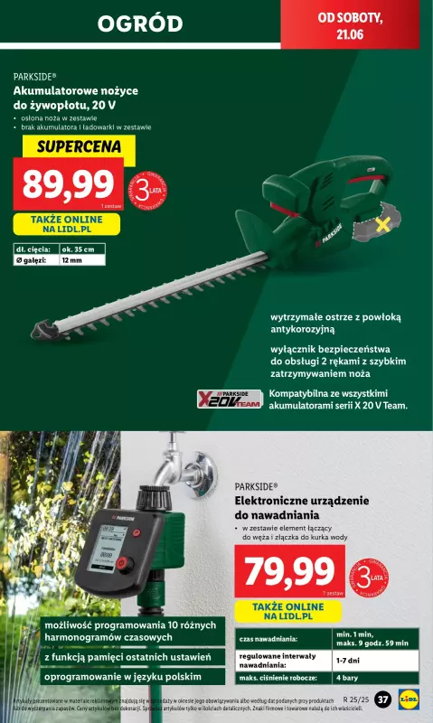 Lidl - gazetka promocyjna Katalog od poniedziałku 16.06 do soboty 21.06 - strona 45