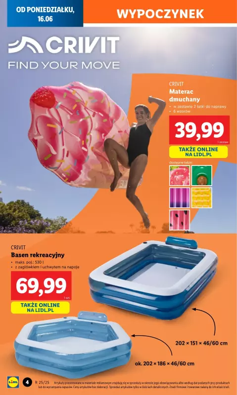 Lidl - gazetka promocyjna Katalog od poniedziałku 16.06 do soboty 21.06 - strona 6