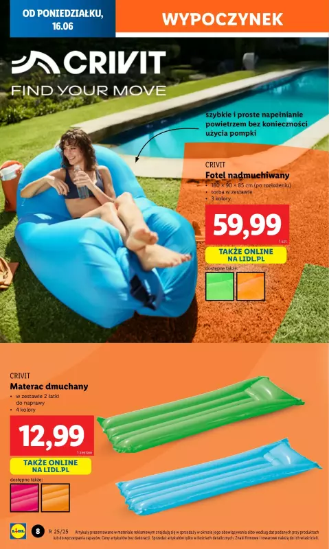 Lidl - gazetka promocyjna Katalog od poniedziałku 16.06 do soboty 21.06 - strona 10