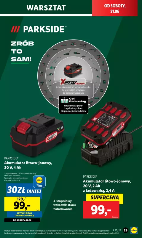 Lidl - gazetka promocyjna Katalog od poniedziałku 16.06 do soboty 21.06 - strona 37