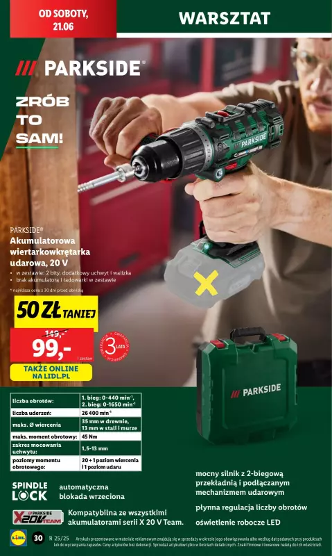 Lidl - gazetka promocyjna Katalog od poniedziałku 16.06 do soboty 21.06 - strona 38