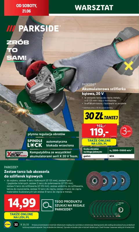 Lidl - gazetka promocyjna Katalog od poniedziałku 16.06 do soboty 21.06 - strona 40