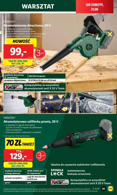 Lidl - gazetka promocyjna Katalog od poniedziałku 16.06 do soboty 21.06 - strona 43