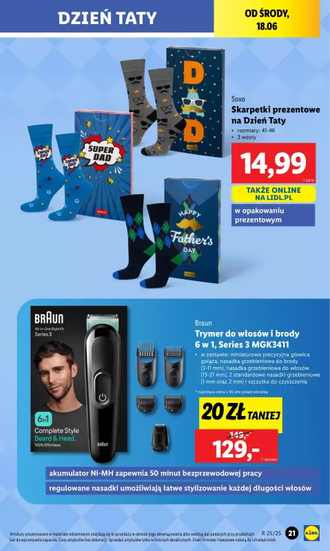 Lidl - gazetka promocyjna Katalog od poniedziałku 16.06 do soboty 21.06 - strona 25