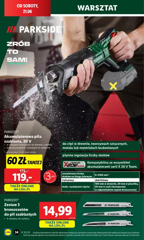 Lidl - gazetka promocyjna Katalog od poniedziałku 16.06 do soboty 21.06 - strona 42