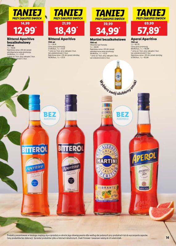Lidl - gazetka promocyjna Katalog alkoholi mocnych od poniedziałku 09.06 do soboty 12.07 - strona 14