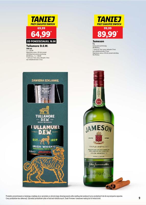 Lidl - gazetka promocyjna Katalog alkoholi mocnych od poniedziałku 09.06 do soboty 12.07 - strona 9