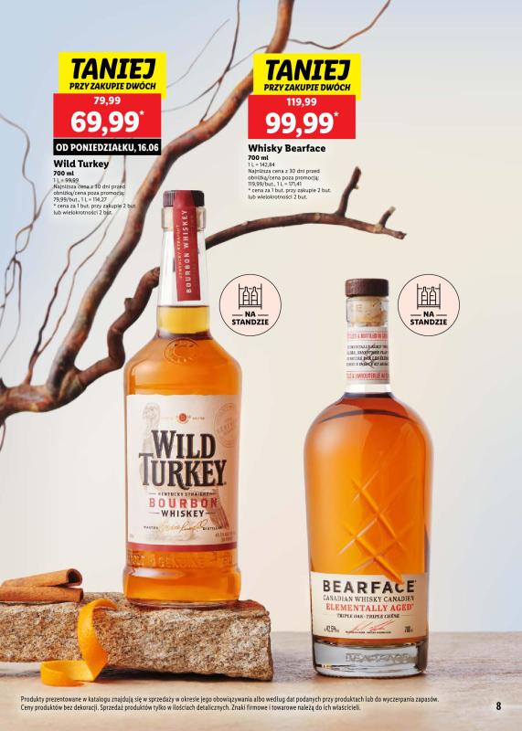 Lidl - gazetka promocyjna Katalog alkoholi mocnych od poniedziałku 09.06 do soboty 12.07 - strona 8
