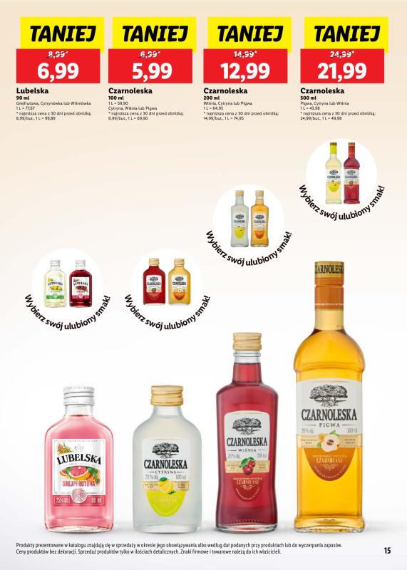 Lidl - gazetka promocyjna Katalog alkoholi mocnych od poniedziałku 09.06 do soboty 12.07 - strona 15