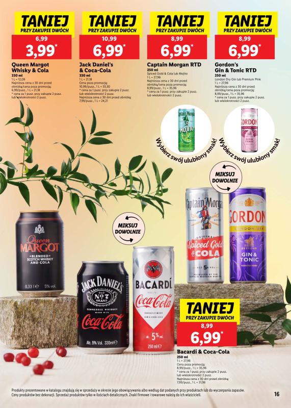 Lidl - gazetka promocyjna Katalog alkoholi mocnych od poniedziałku 09.06 do soboty 12.07 - strona 16