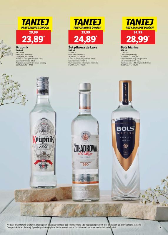 Lidl - gazetka promocyjna Katalog alkoholi mocnych od poniedziałku 09.06 do soboty 12.07 - strona 2