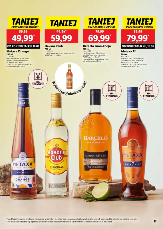 Lidl - gazetka promocyjna Katalog alkoholi mocnych od poniedziałku 09.06 do soboty 12.07 - strona 12