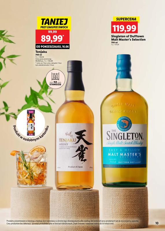 Lidl - gazetka promocyjna Katalog alkoholi mocnych od poniedziałku 09.06 do soboty 12.07 - strona 10