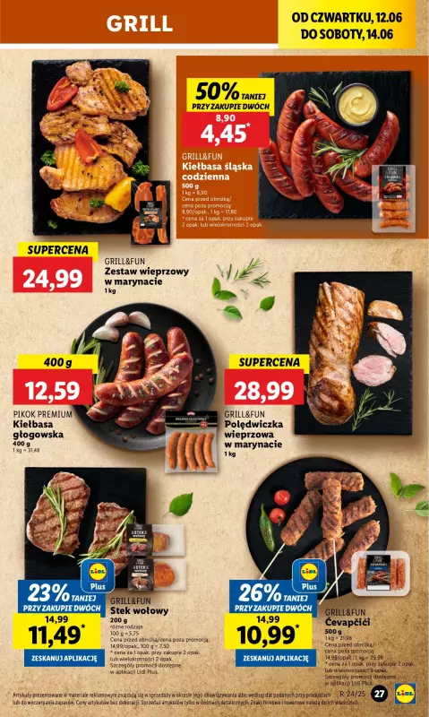 Lidl - gazetka promocyjna Oferta od czwartku od czwartku 12.06 do soboty 14.06 - strona 31