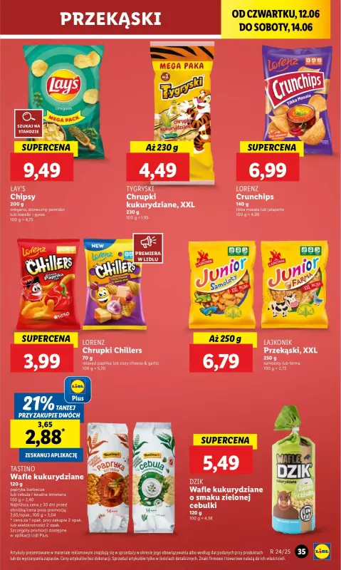 Lidl - gazetka promocyjna Oferta od czwartku od czwartku 12.06 do soboty 14.06 - strona 47
