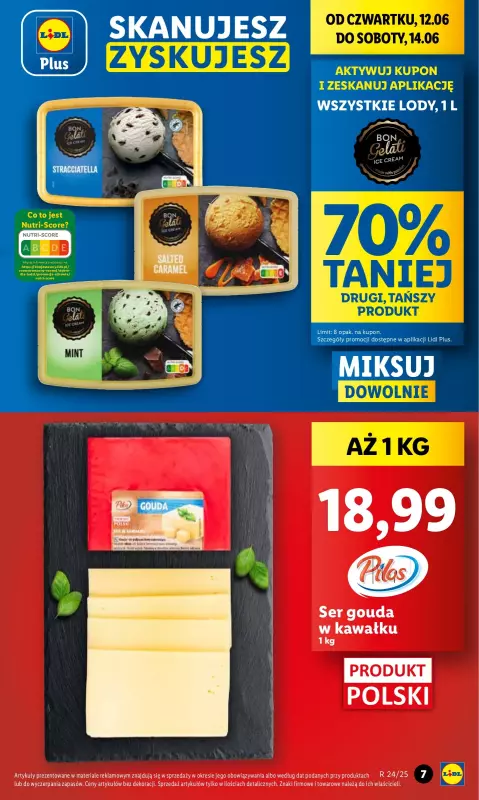 Lidl - gazetka promocyjna Oferta od czwartku od czwartku 12.06 do soboty 14.06 - strona 7