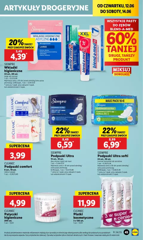Lidl - gazetka promocyjna Oferta od czwartku od czwartku 12.06 do soboty 14.06 - strona 55