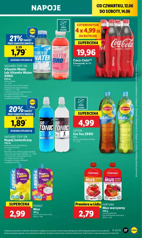 Lidl - gazetka promocyjna Oferta od czwartku od czwartku 12.06 do soboty 14.06 - strona 39