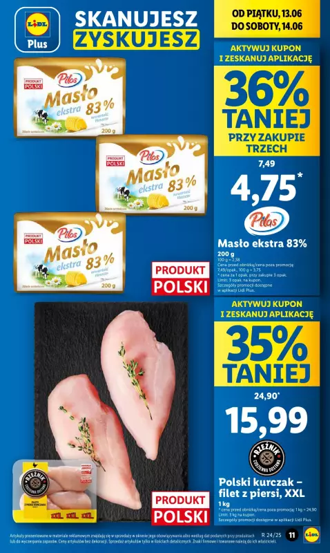 Lidl - gazetka promocyjna Oferta od czwartku od czwartku 12.06 do soboty 14.06 - strona 13
