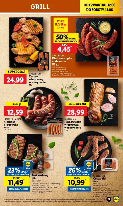 Lidl - gazetka promocyjna Oferta od czwartku od czwartku 12.06 do soboty 14.06 - strona 33