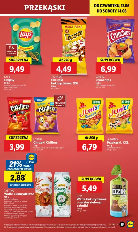 Lidl - gazetka promocyjna Oferta od czwartku od czwartku 12.06 do soboty 14.06 - strona 49