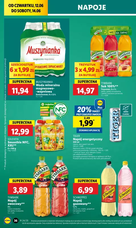 Lidl - gazetka promocyjna Oferta od czwartku od czwartku 12.06 do soboty 14.06 - strona 40