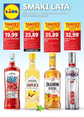 Lidl - gazetka promocyjna Smaki Lata od piątku 13.06 do środy 18.06