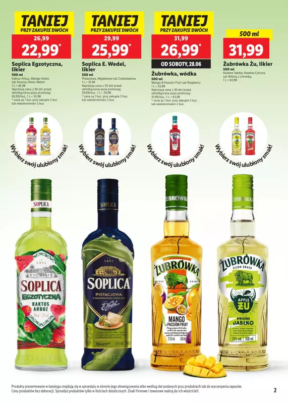 Lidl - gazetka promocyjna Smaki Lata od piątku 13.06 do środy 18.06 - strona 2