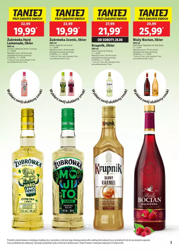 Lidl - gazetka promocyjna Smaki Lata od piątku 13.06 do środy 18.06 - strona 3