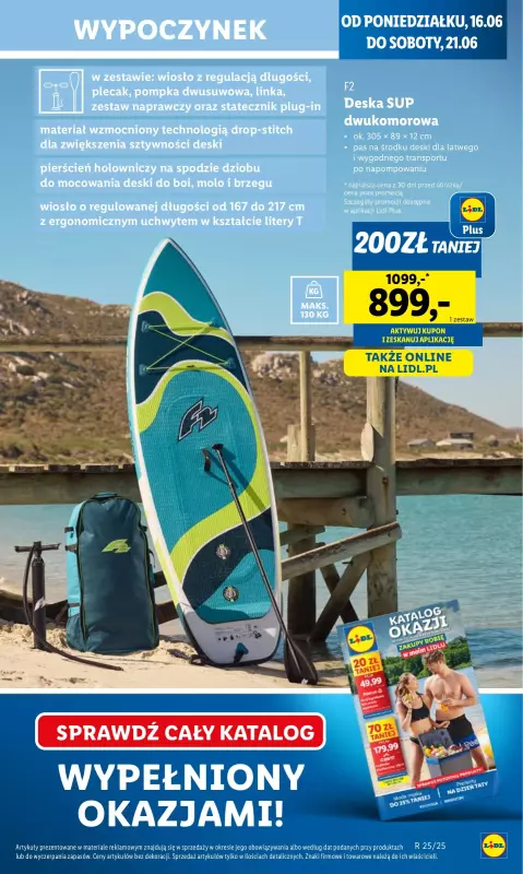 Lidl - gazetka promocyjna Oferta od poniedziałku od poniedziałku 16.06 do środy 18.06 - strona 21