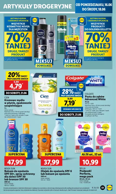 Lidl - gazetka promocyjna Oferta od poniedziałku od poniedziałku 16.06 do środy 18.06 - strona 61