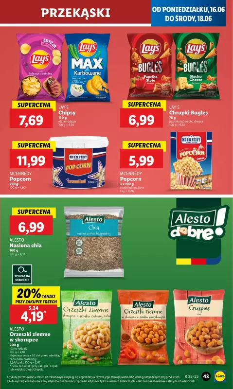 Lidl - gazetka promocyjna Oferta od poniedziałku od poniedziałku 16.06 do środy 18.06 - strona 53