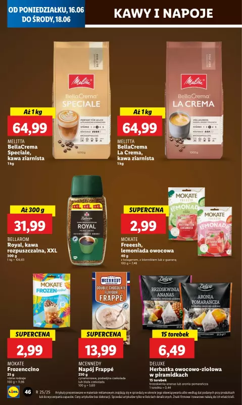 Lidl - gazetka promocyjna Oferta od poniedziałku od poniedziałku 16.06 do środy 18.06 - strona 56