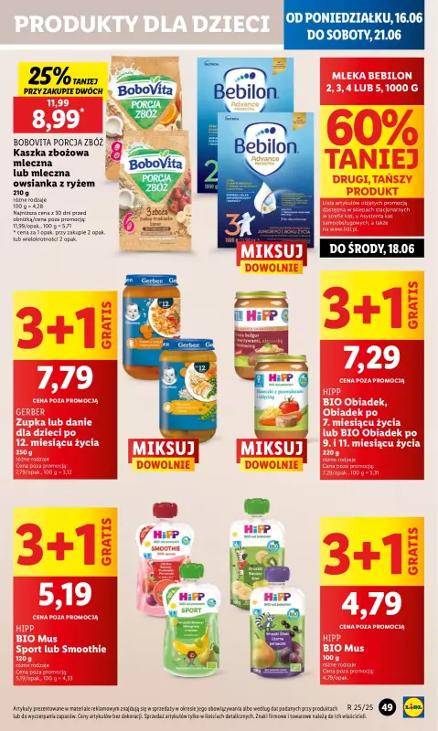 Lidl - gazetka promocyjna Oferta od poniedziałku od poniedziałku 16.06 do środy 18.06 - strona 59