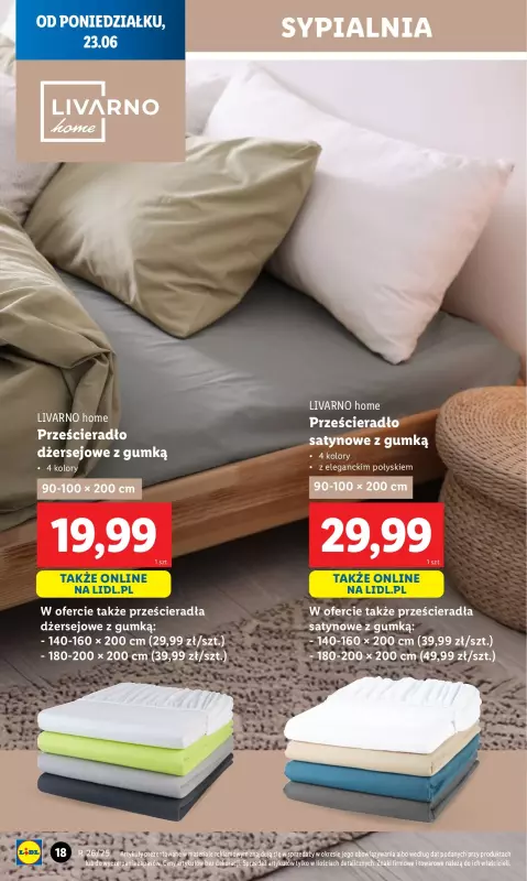 Lidl - gazetka promocyjna Katalog od poniedziałku 23.06 do niedzieli 29.06 - strona 18