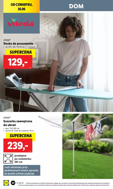 Lidl - gazetka promocyjna Katalog od poniedziałku 23.06 do niedzieli 29.06 - strona 36