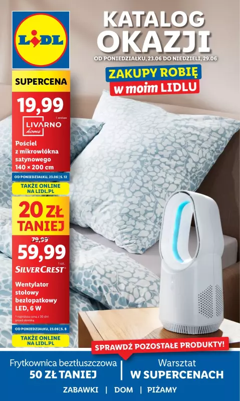 Lidl - gazetka promocyjna Katalog od poniedziałku 23.06 do niedzieli 29.06