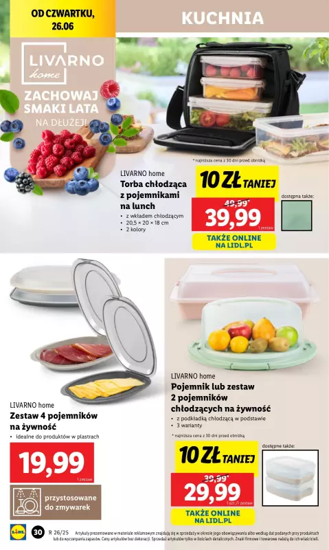 Lidl - gazetka promocyjna Katalog od poniedziałku 23.06 do niedzieli 29.06 - strona 32