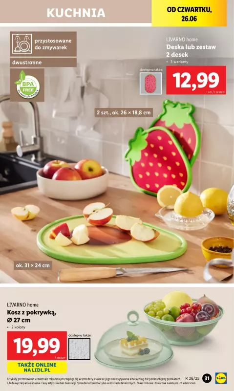 Lidl - gazetka promocyjna Katalog od poniedziałku 23.06 do niedzieli 29.06 - strona 33