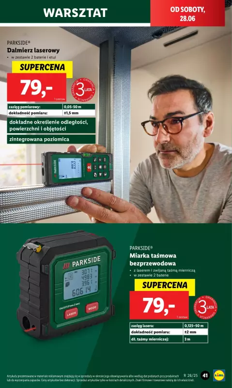 Lidl - gazetka promocyjna Katalog od poniedziałku 23.06 do niedzieli 29.06 - strona 43