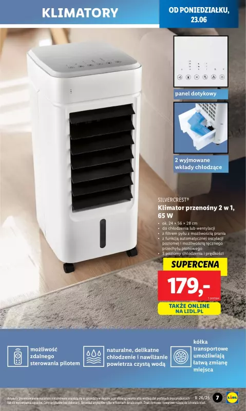 Lidl - gazetka promocyjna Katalog od poniedziałku 23.06 do niedzieli 29.06 - strona 7